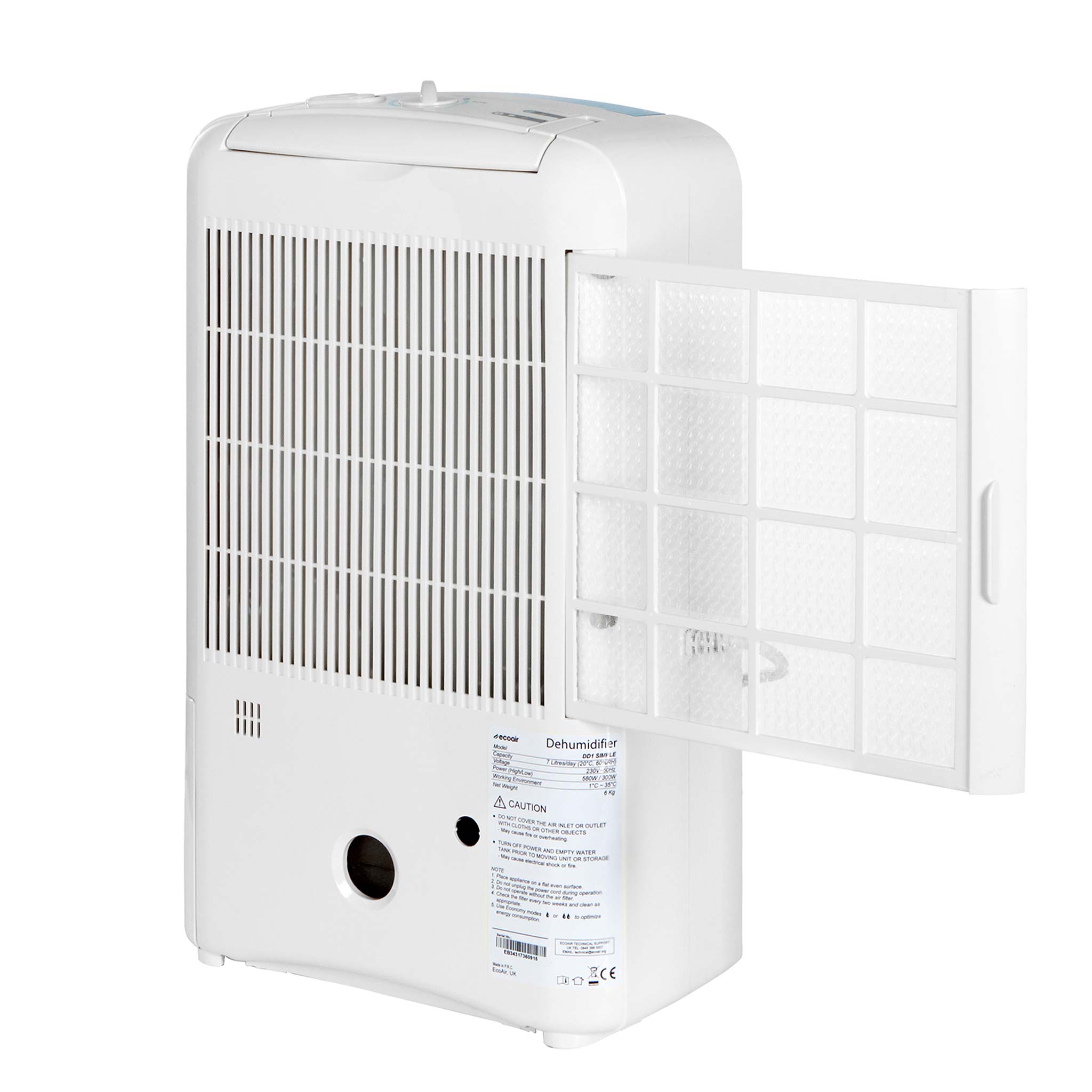 FDE-100000 DD1 Classic & Simple Silver Nano Filter (Compatible with DD122 Classic & Simple)