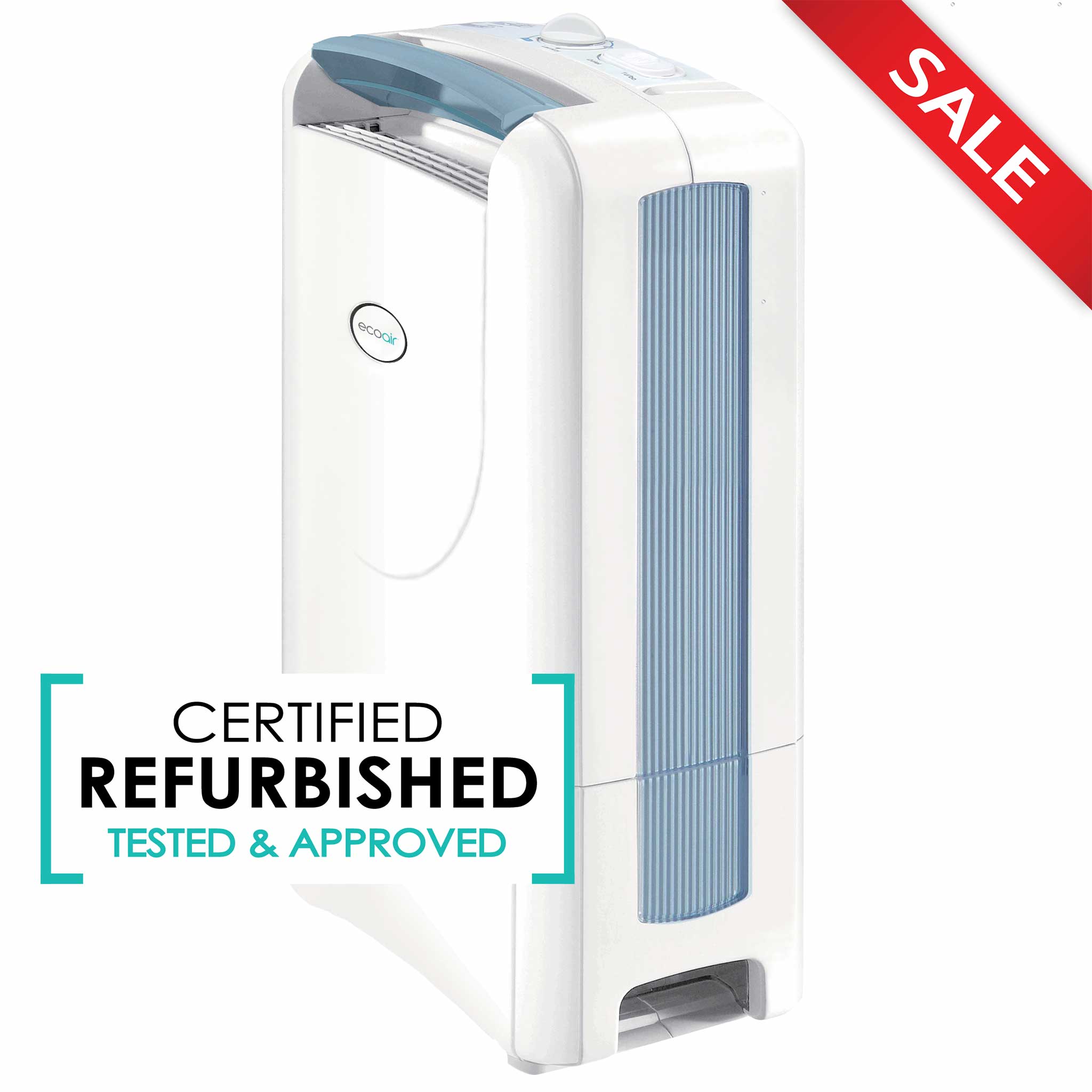 DD1 Simple MK3 Desiccant Dehumidifier 7.5L per day - Blue - Certified Refurbished - Good