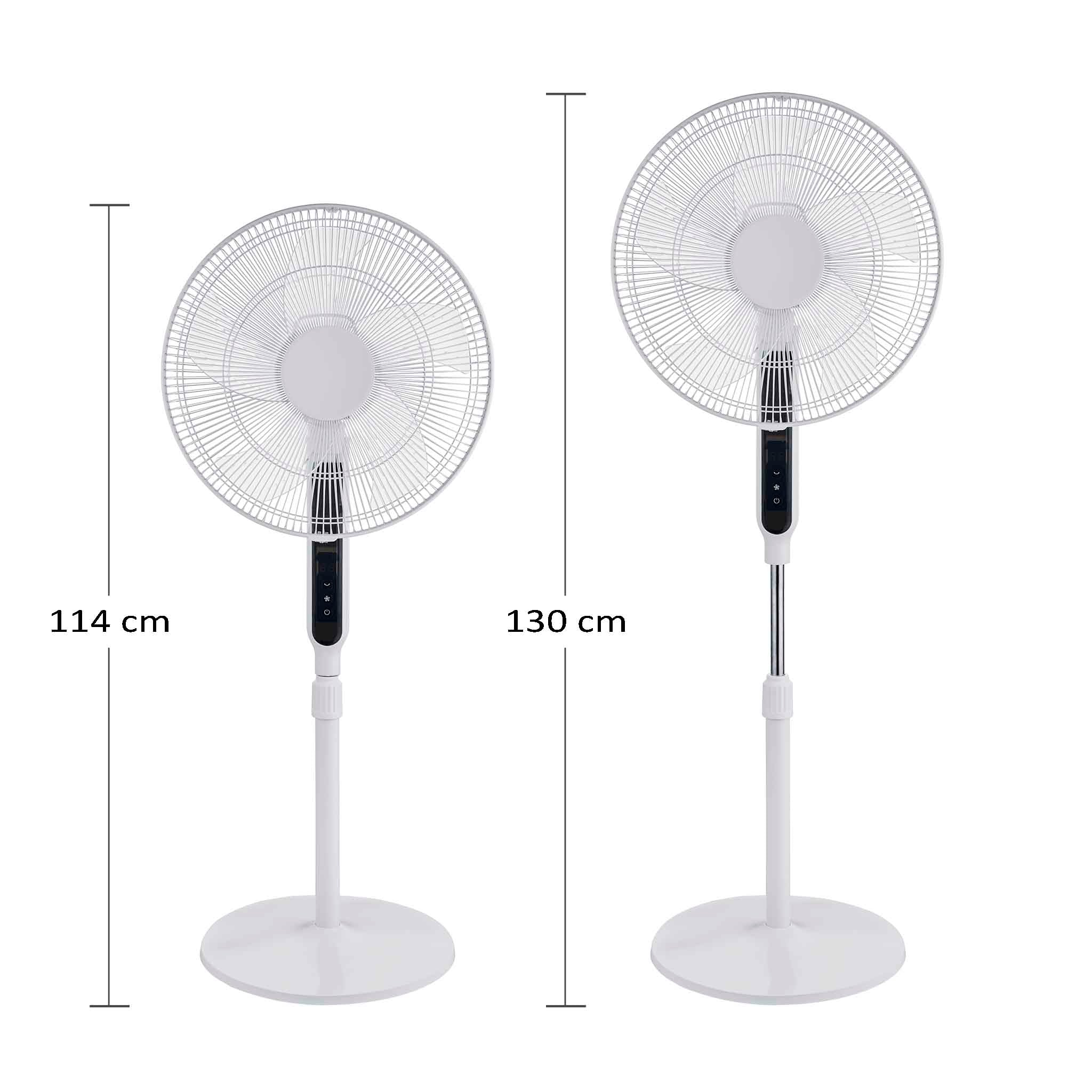 EcoAir Equinox - 16" DC Fan Low Power Consumption 3.5 Watts / Hour - 85° Oscillation - Certified Refurbished - Good