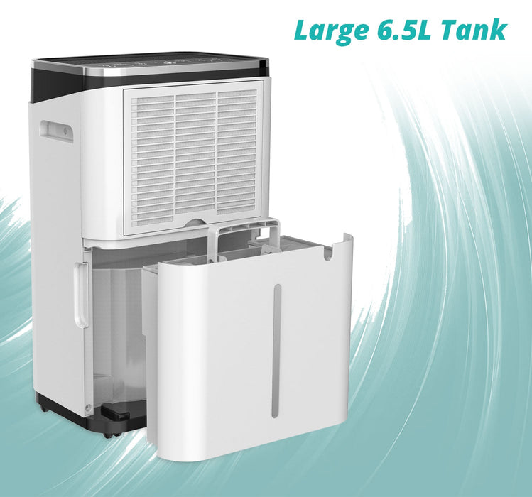 DC 26 Low Energy Digital Hygrometer Display Carbon Filter 26L Large 6.5L Tank 26L Compressor Dehumidifier Water Tank