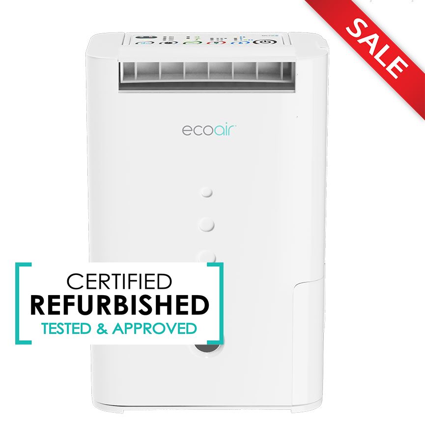 DD128 Desiccant Dehumidifier with Ioniser and IonPure Filter 8L per day - Blue - Certified Refurbished - Good