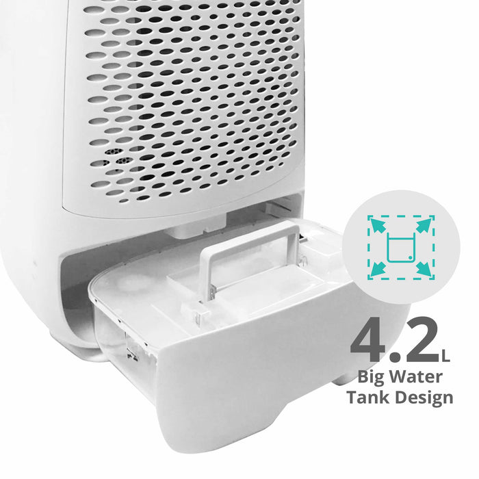 DD3 Classic MK2 Digital Hygrometer Antibacterial Filter Quiet Lightweight Desiccant Dehumidifier Which Water Tank