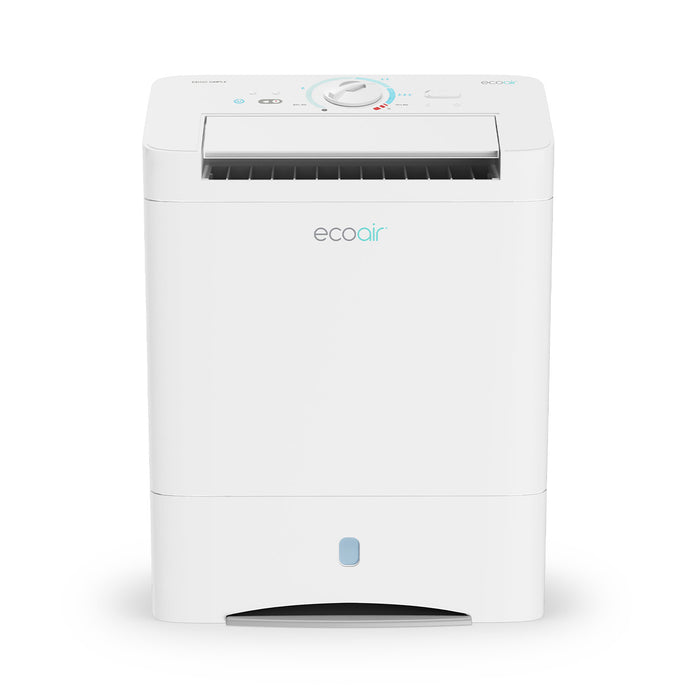 EcoAir DD3 Simple Desiccant Dehumidifier with Rotary Dial and Antibacterial Filter - 10L Extraction Per Day