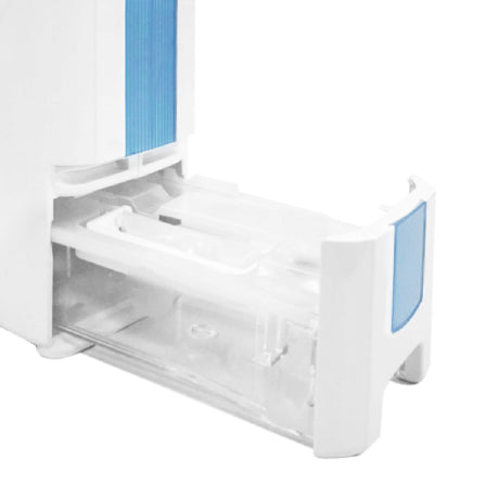 EcoAir DD1 Simple MK3 Lightweight 7.5L Rotary Dial Antibacterial Filter Blue Desiccant Dehumidifier Water Tank