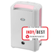 EcoAir DD1 Simple MK3 Lightweight 7.5L Rotary Dial Antibacterial Filter Pink Desiccant Dehumidifier