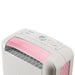 EcoAir DD1 Simple MK3 Lightweight 7.5L Rotary Dial Antibacterial Filter Pink Desiccant Dehumidifier Control Panel