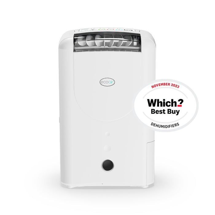 DD1 Classic MK6 Desiccant Dehumidifier 7.5L/Day Black - Electronic Control, Ioniser, Antibacterial Filter