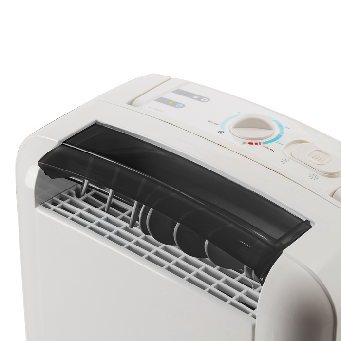 DD1 SIMPLE Desiccant Dehumidifier with nano silver filter 7.5L per day - Black - Certified Refurbished - Good
