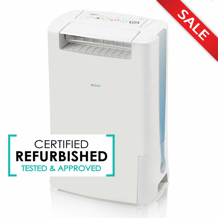 DD128 Desiccant Dehumidifier with Ioniser and IonPure Filter 8L per day - Blue - Certified Refurbished - Good