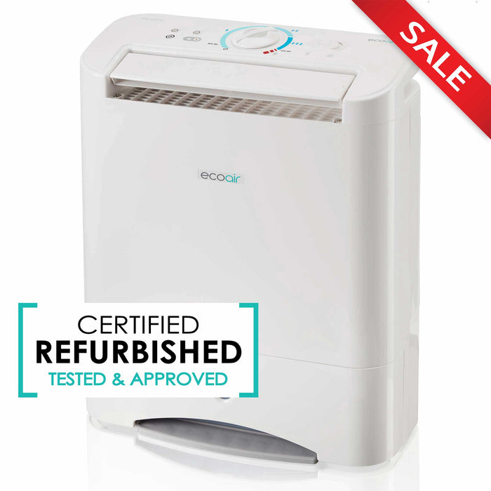EcoAir DD3 Simple Desiccant Dehumidifier 10L per day - Certified Refurbished - Like New