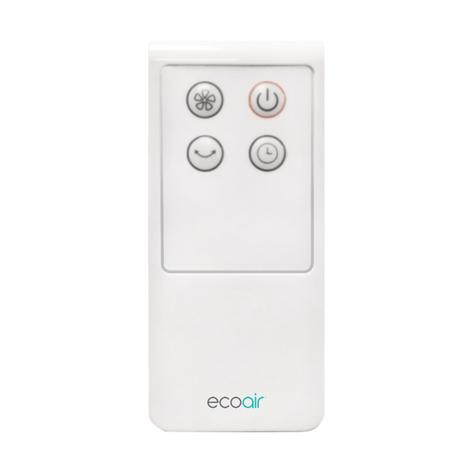 EcoAir Equinox - 16" DC Fan Low Power Consumption 3.5 Watts / Hour - 85° Oscillation - Certified Refurbished - Good