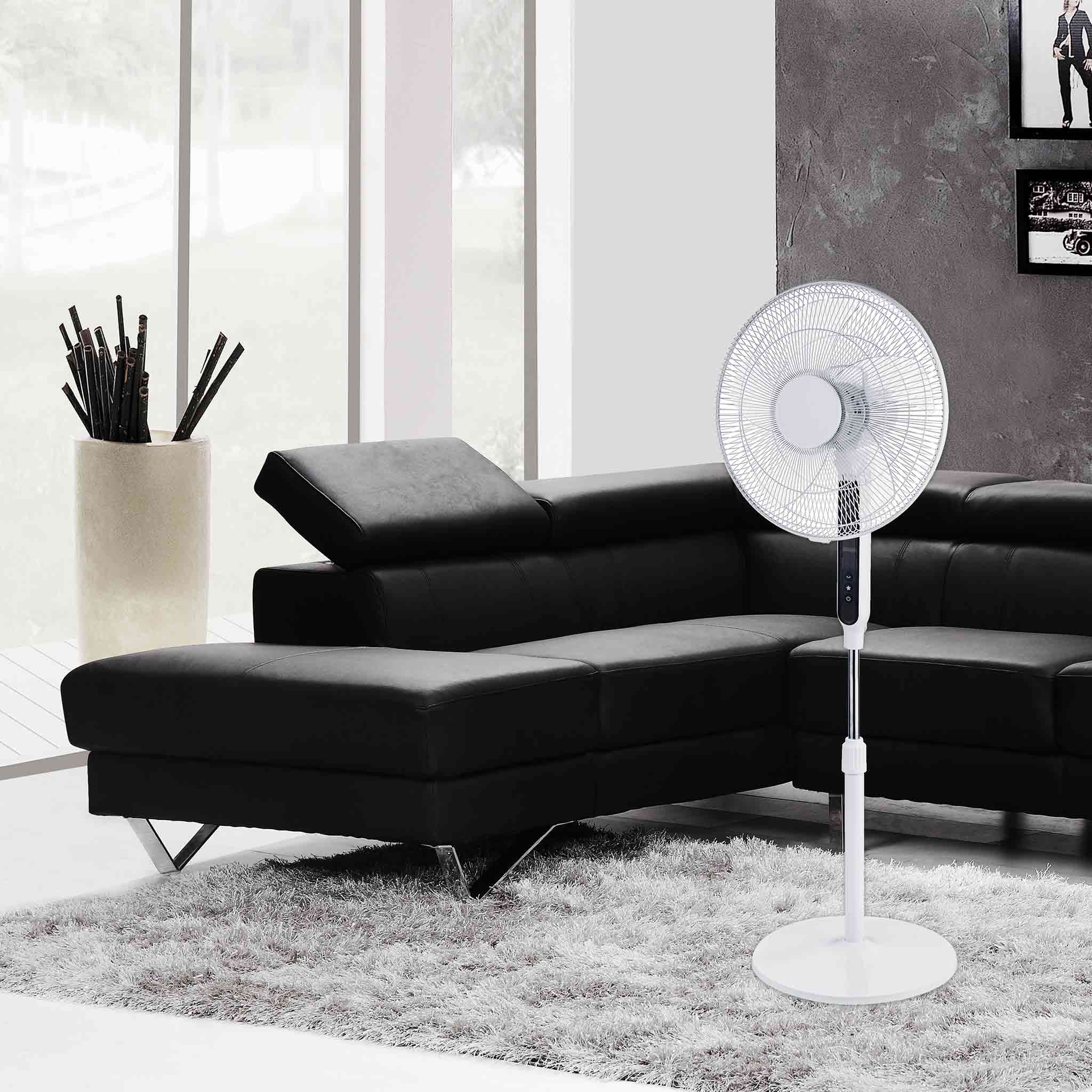 EcoAir Equinox - 16" DC Fan Low Power Consumption 3.5 Watts / Hour - 85° Oscillation - Certified Refurbished - Good