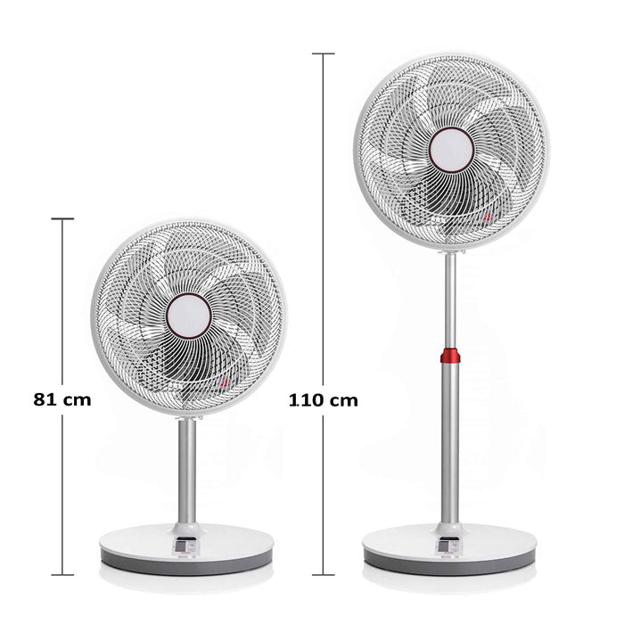 EcoAir Kinetic Fan - Flexible and smooth height adjustmnt